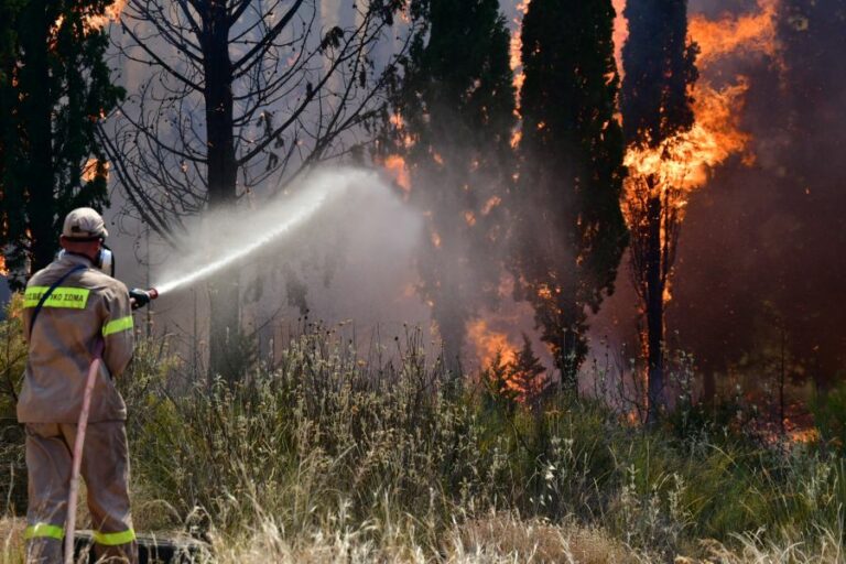 Βελτιωμένη η εικόνα της πυρκαγιάς στη Δροσιά Αχαΐας ...