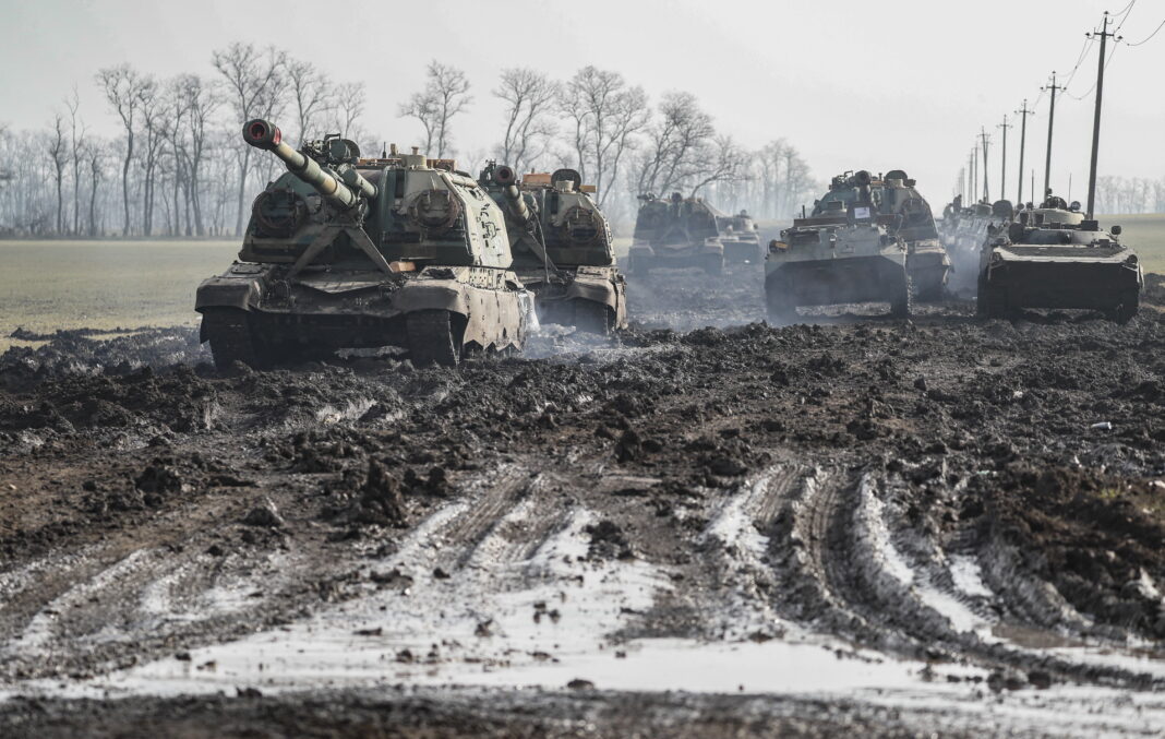 Ουκρανία Ρώσοι στρατιώτες τανκς