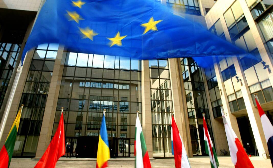 Σημαία της ΕΕ στις Βρυξέλλες