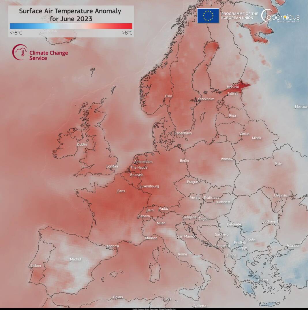 Credit: European Union, Copernicus Climate Change Service Data